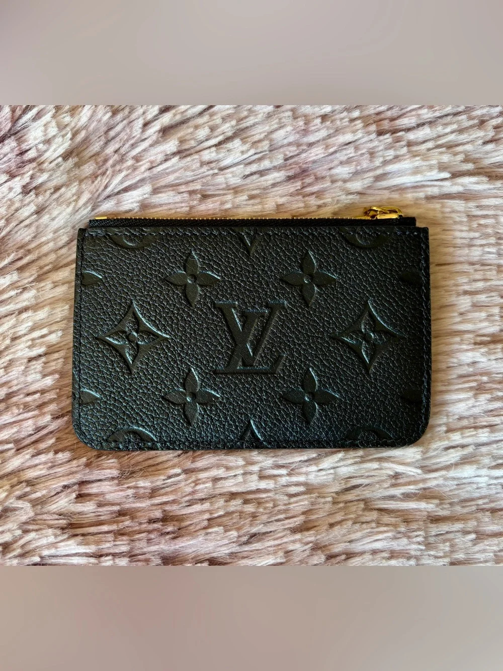 NWT Louis Vuitton Romy Card Holder Monogram Empriente Leather Black - Picture 3 of 10